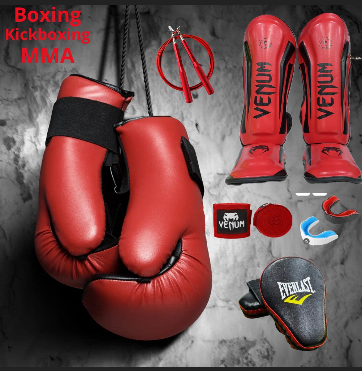 فنون قتالية  boxing kick mma